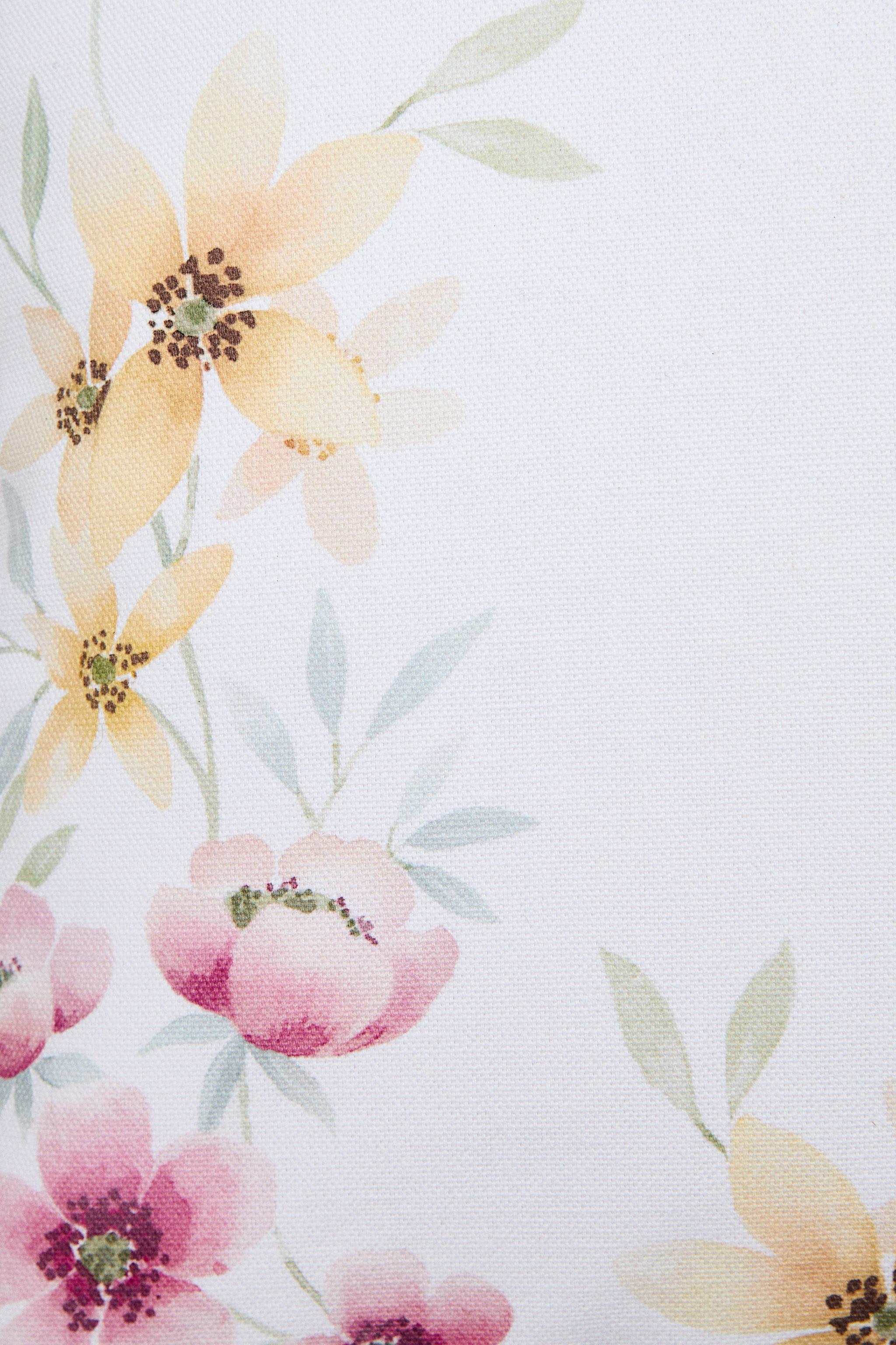 FLORAL PRINT CUSHION COVER